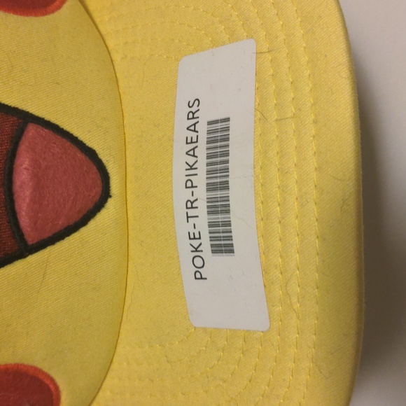 Pokemon Pikachu Hat NWT Unisex Womens Mens Hat Nintendo - Picture 2 of 14